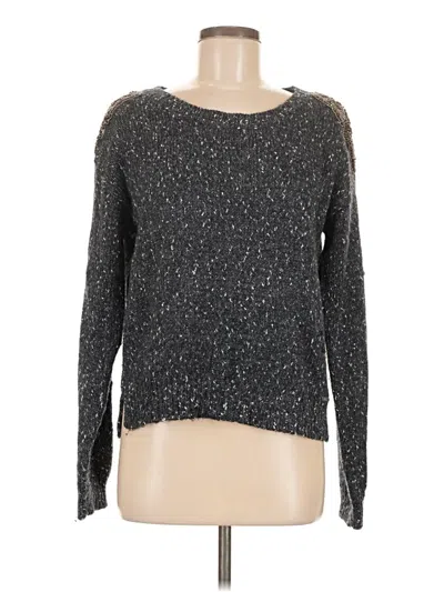 Pre-owned Guess Pullover Sweater In Gray