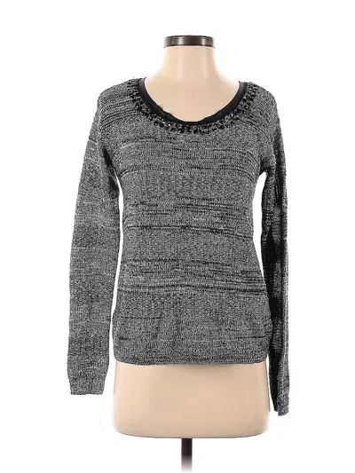 Pre-owned Guess Pullover Sweater In Gray