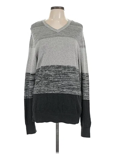 Pre-owned Guess Pullover Sweater In Gray