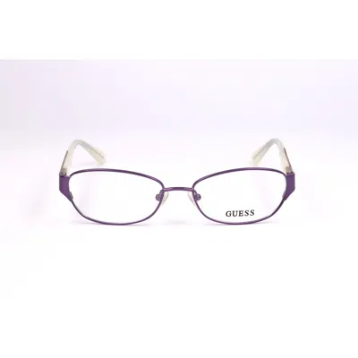GUESS GUESS PURPLE PLASTIC GLASSES  (FRAMES)