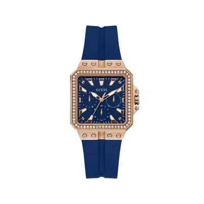 GUESS PURPLE SILICONE WATCH