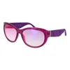 Guess Purple Women Sunglasses In Purple