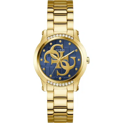 Guess Quattro 'g' Bracelet Watch, 36mm In Blue