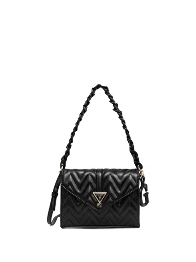 Guess Kids' Quilted Shoulder Bag In Black