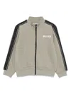 Guess Raised-logo Track Jacket In Green