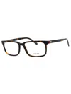 Guess Rectangular Acetate Eyeglasses For Men In Brown
