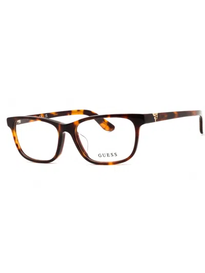 Guess Rectangular Acetate Eyeglasses For Women - Gu2961-d Style In Multi