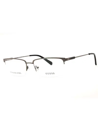 Guess Rectangular Eyeglasses For Men In Black