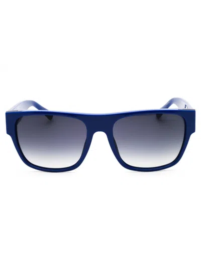 Guess Rectangular Frame Sunglasses For Men In Blue