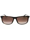 Guess Rectangular Gradient Sunglasses For Men In Brown