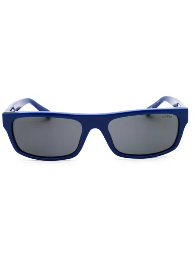 Guess Rectangular Men's Sunglasses In Blue