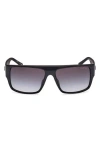 Guess Rectangular Sunglasses In Black