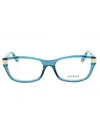Guess Rectangular Women's Eyeglasses In Yellow