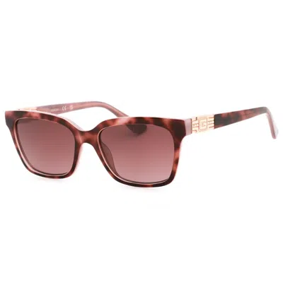 Guess Red Resin Sunglasses In Pink