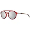 Guess Red Unisex Sunglasses