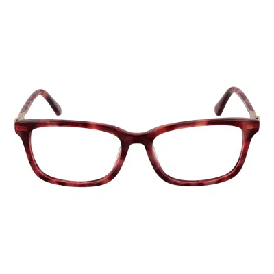 Guess Red Women Glasses Frame In Brown
