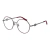 Guess Red Women Glasses Women's Frame In Multi