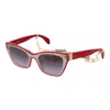Guess Red Women Sunglasses In Red