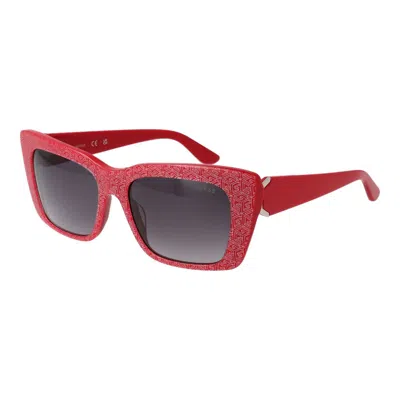 GUESS RED WOMEN SUNGLASSES