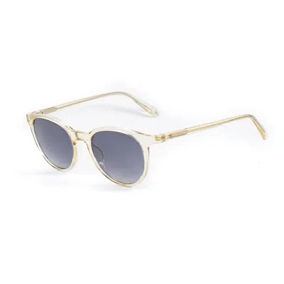 Guess Bicolor Resin Sunglasses In Transparent