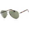Shop Guess Resin Men's Sunglasses In Grey