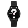 Guess Black Resin Watch In Black