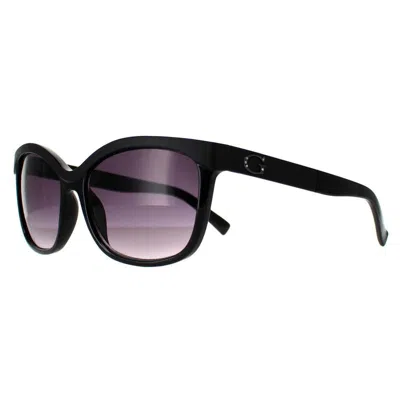 Guess Resin Women's Sunglasses In Black