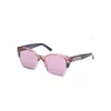 Guess Blue Resin Sunglasses In Pink