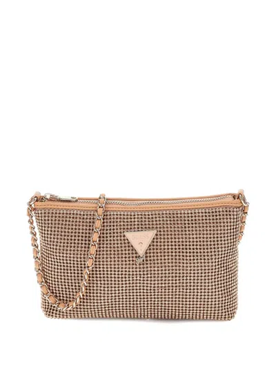 Guess Kids' Rhinestone Chain-strap Bag In Pink