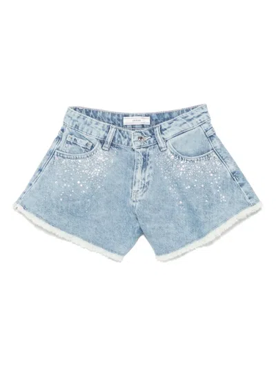 Guess Kids' Rhinestone Denim Shorts
