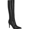 Guess Richee Pointed Toe Knee High Boot In Black