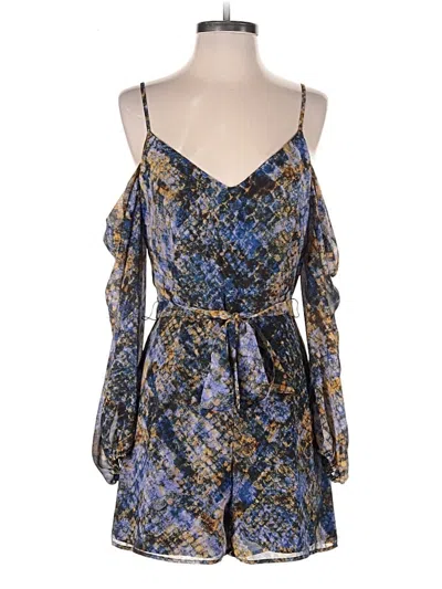 Pre-owned Guess Romper In Blue