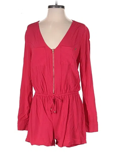 Pre-owned Guess Romper In Red