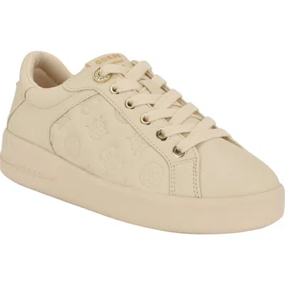 Guess Ronii Sneaker In Light Natural