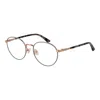 Guess Rose Gold Unisex Glasses  Frame In Gold