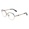 Guess Rose Gold Women Optical Frames In Gold