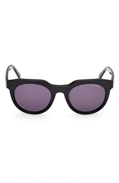 Guess Round Sunglasses In Black