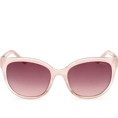 Guess Round Sunglasses In Pink
