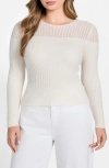 Guess Rowena Rib Chenille Sweater In Brown