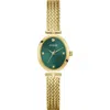 Guess Ruby Oval Mesh Strap Watch, 24mm In Gold
