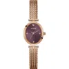 Guess Ruby Oval Mesh Strap Watch, 24mm In Pink