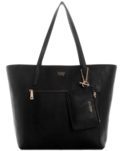 Guess Rylan Medium Tote In Black