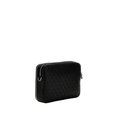 Guess Sac À Bandoulière Texturé In Black