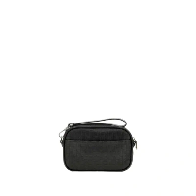 Guess Sac À Bandoulière Texturé In Black
