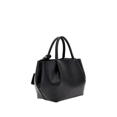 Guess Sac À Main Zippé Double Anse In Black