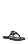Guess Saime Croc Embossed Sandal In Multi