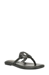 Guess Saime Croc Embossed Sandal In Multi