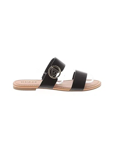 Pre-owned Guess Sandals In Black