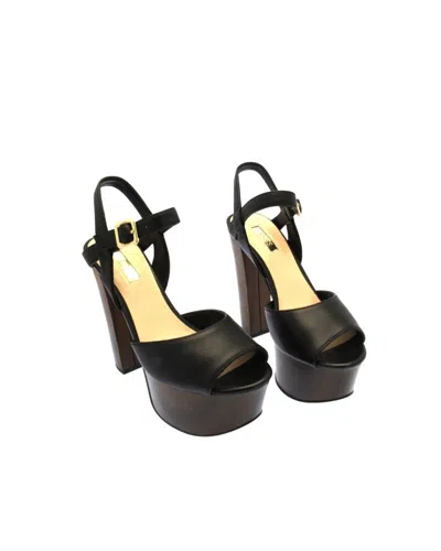 Guess Sandals  Black Woman Size 38 - Flde21lea03-black-38