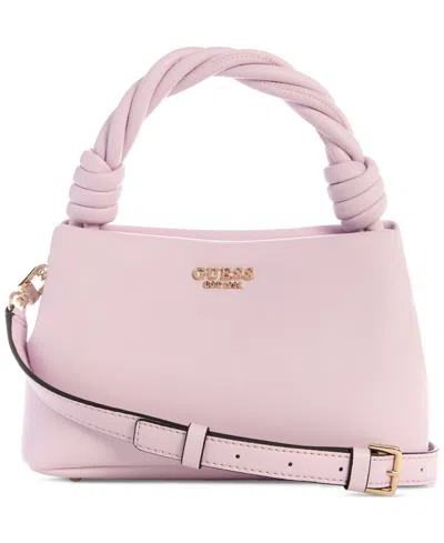 Guess Sansa Small Top Handle Crossbody In Orchid